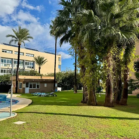 Primera Linea De Playa Con Vistas Al Mar Con Garaje B *