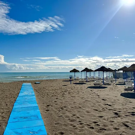 Primera Linea De Playa Con Vistas Al Mar Con Garaje B * 토레몰리노스