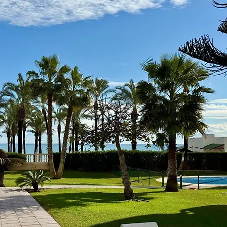 아파트 Primera Linea De Playa Con Vistas Al Mar Con Garaje B