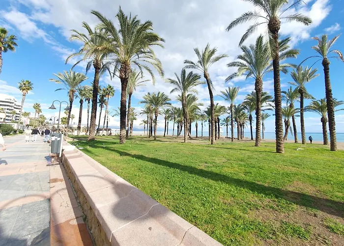 Apartamento Primera Linea De Playa Con Vistas Al Mar Con Garaje B