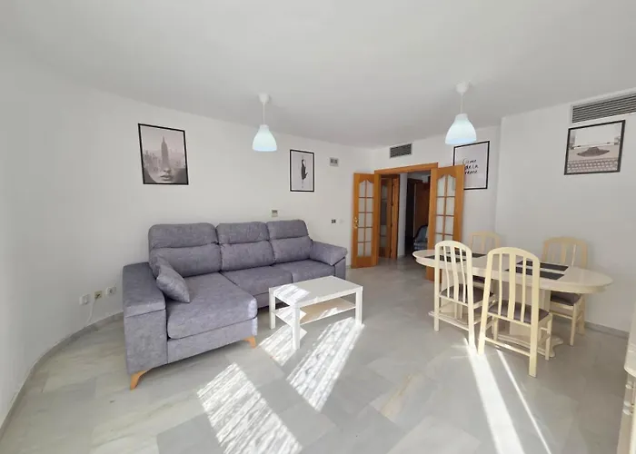 Apartamento Primera Linea De Playa Con Vistas Al Mar Con Garaje B