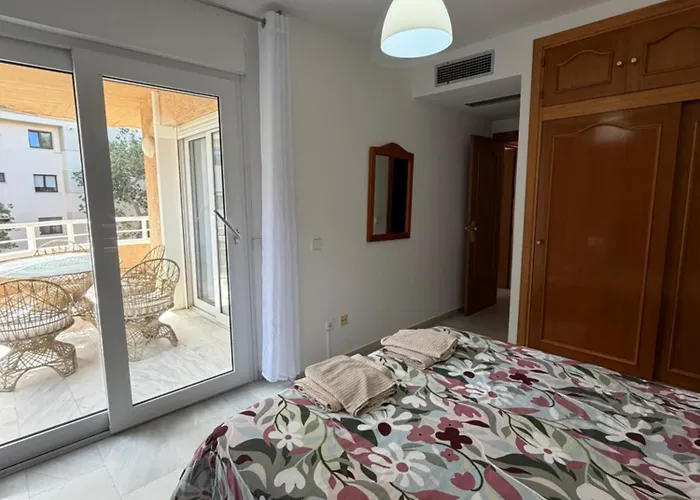 Primera Linea De Playa Con Vistas Al Mar Con Garaje B *