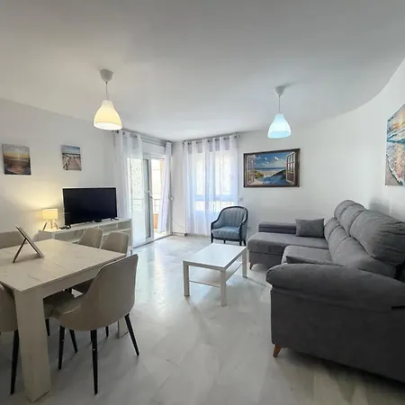 Apartamento Primera Linea De Playa Con Vistas Al Mar Con Garaje B